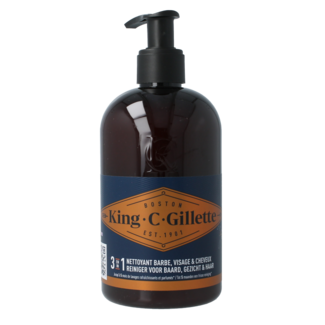 Gillette Gillette King C. limpiador de barba y rostro 350 mililitros