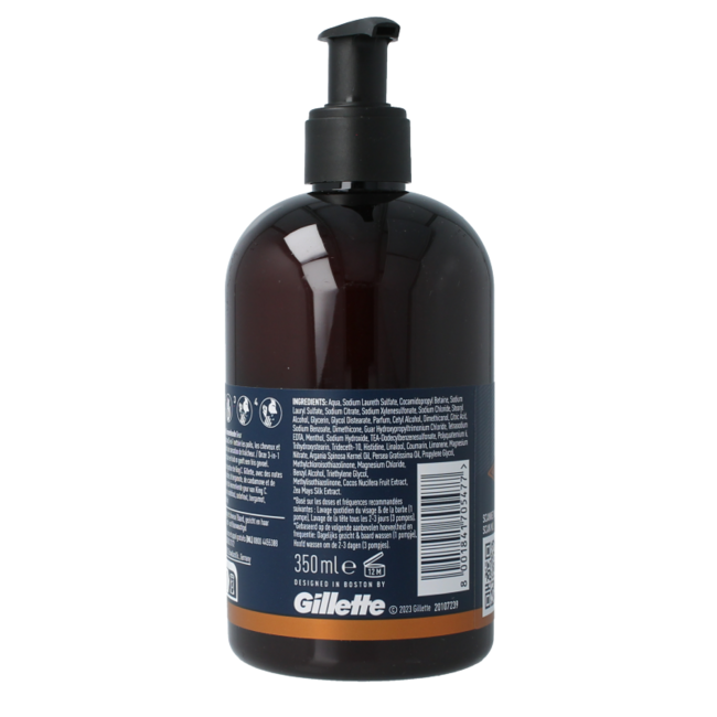 Gillette King c baard en gezichtsreiniger 350 Milliliter