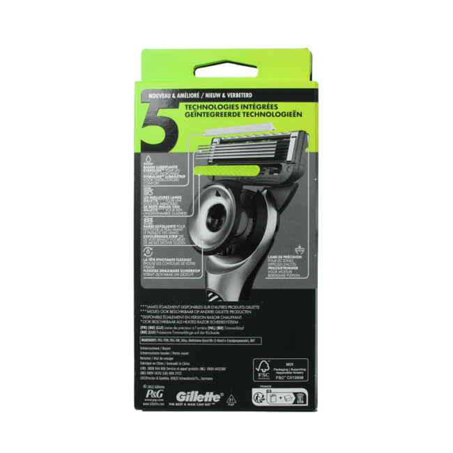 Gillette Scheersysteem stand 1 up 1 Stuks