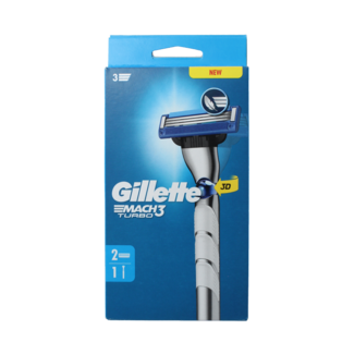 Gillette Gillette Mach 3 Turbo Rasiersystem 2er-Pack 1 Stück