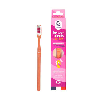 Lamazuna Lamazuna Toothbrush extra soft coral 1 piece