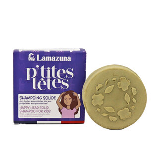 Lamazuna Lamazuna Champú sólido para niños - happy head 70 gramos