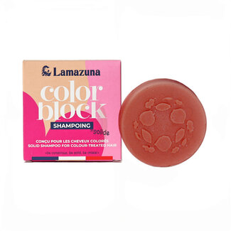 Lamazuna Lamazuna Shampoing solide cheveux colorés color block 70 g