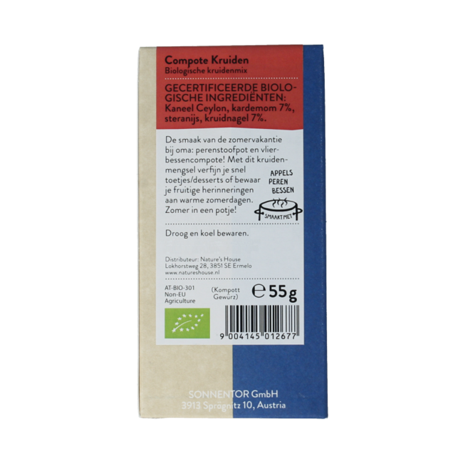 Organic compote spices 55 Gram