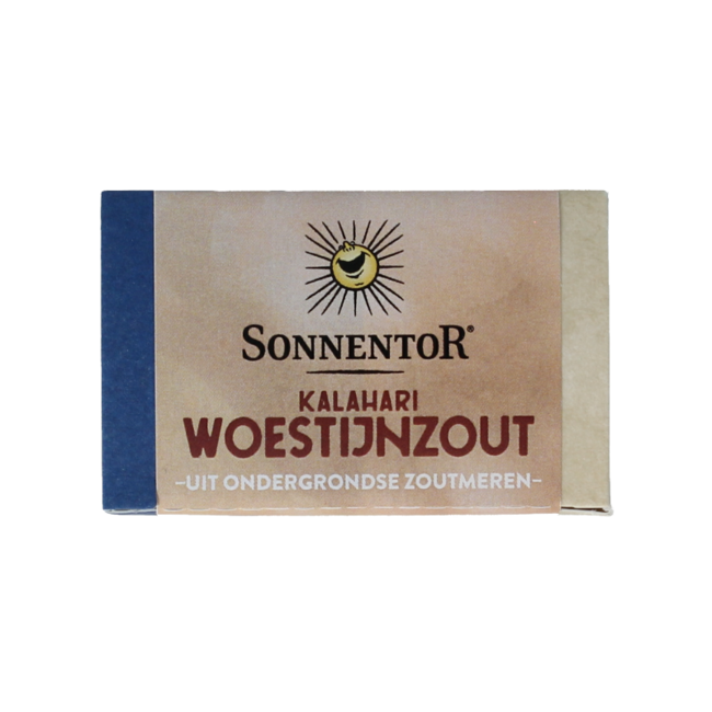 Kalahari woestijnzout fijn 150 Gram