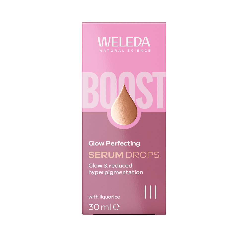 Weleda Glow boost serum drops bio 30 mililitros