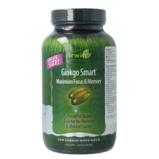 Irwin Naturals Ginkgo smart 120 capsule molli