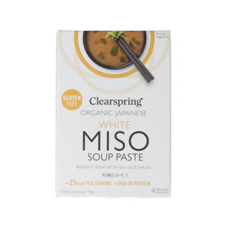 Clearspring Clearspring Pâte à soupe miso blanc bio 60 g