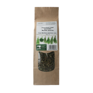 Marma Feuilles de menthe poivrée coupées 70 grammes