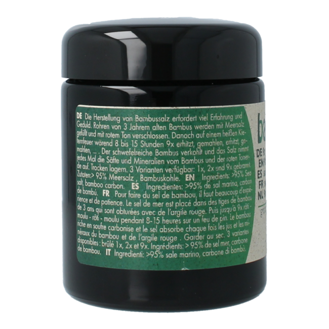 Sel de bambou gros grain brûlé 9 fois 270 g