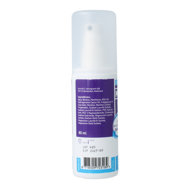Desodorante spray para pies 80 mililitros