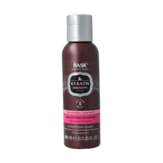 HASK Shampooing lissant à la kératine format voyage 100 millilitres