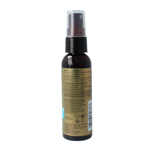 Spray sans rinçage réparateur 5-en-1 à l'huile d'argan format voyage 52 millilitres