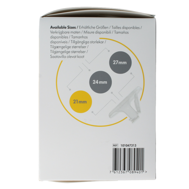 Lejek do laktatora Handsfree Symphony Medela rozmiar L 21mm 1 sztuka