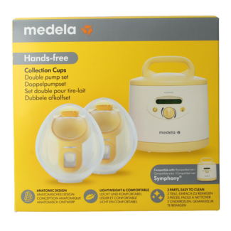 Medela Bezdotykowe nakładki laktacyjne Medela Handsfree Collection Cups Symphony rozmiar M, 1 sztuka