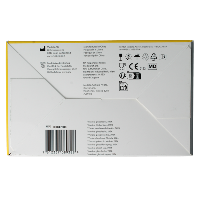 Coppette Raccogli Latte Hands-free Medela Symphony Taglia M 1 Pezzo