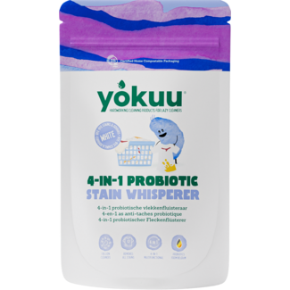 Yokuu 4-in-1 probiotic stain whisperer white laundry 1020 Gram
