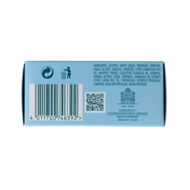 Salviette Colognette agli Agrumi 20 Pezzi