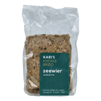 Kari's Crackers Knekkebrod de algas bio 175 gramos