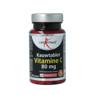 Lucovitaal Lucovitaal Vitamin C 80mg Zitrone 200 Kautabletten