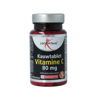 Lucovitaal Lucovitaal Vitamine C 80mg citron 200 Comprimés à croquer