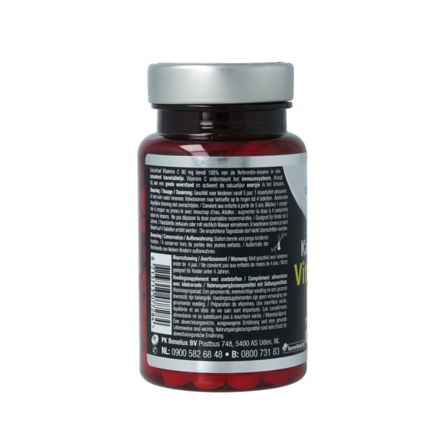 Lucovitaal Vitamine C 80 mg citron 200 comprimés à croquer