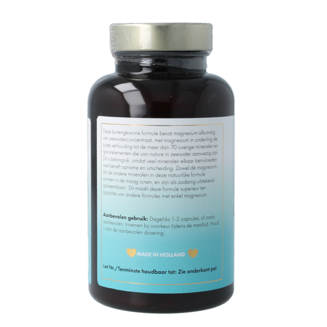 Liever Gezond Aquamin magnesium 90 Vegetarische capsules