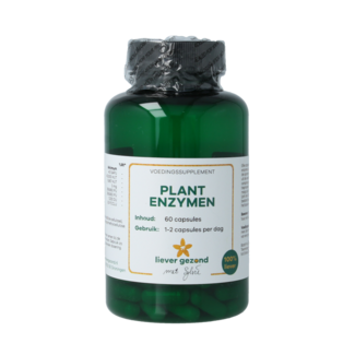 Liever Gezond Liever Gezond Plant Enzymes 60 Vegetarian Capsules