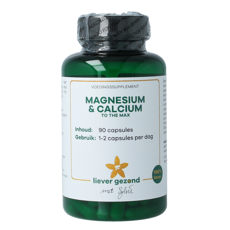 Liever Gezond Magne cal max magnesio e calcio al massimo 90 capsule ...
