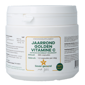 Liever Gezond Liever Gezond Vitamine C jaarrond 365 Capsules