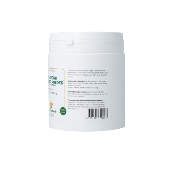 Liever Gezond Calcium ascorbaat jaarrond 500 Gram