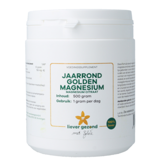 Liever Gezond Liever Gezond Golden magnesium powder year-round 500g
