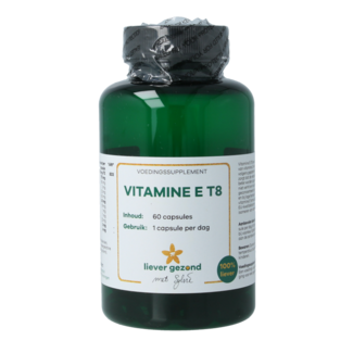 Liever Gezond Liever Gezond Vitamine E T8 60 kapsułek wegetariańskich