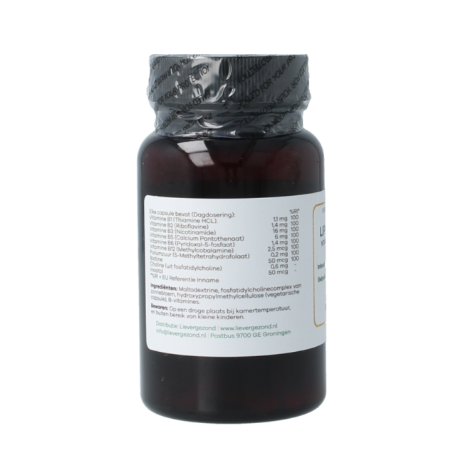 Liever Gezond Complejo de Vitamina B Liposomal 60 cápsulas vegetales