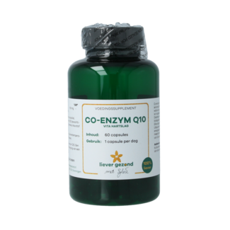 Liever Gezond Liever Gezond Coenzima Q10 100mg Vita hart slag 60,00 cápsulas blandas