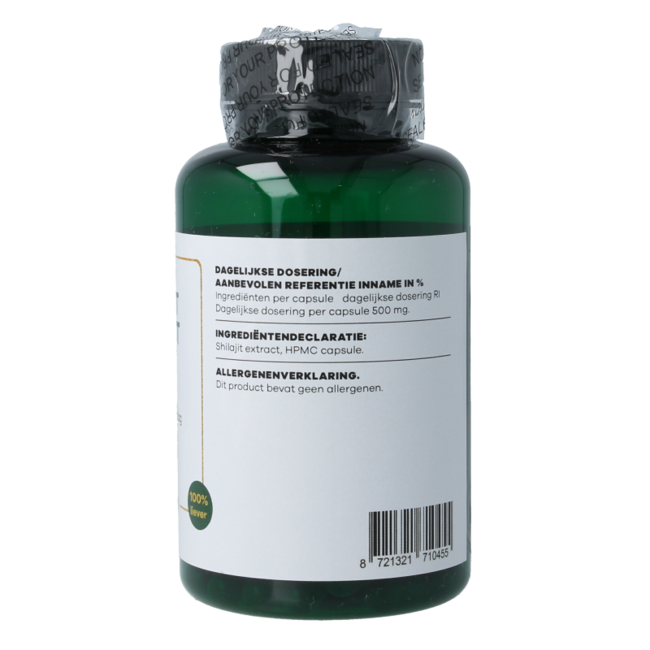 Estratto di Shilajit Liever Gezond ad alto contenuto di acido fulvico, 90 capsule vegetali