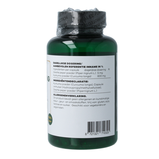 Liever Gezond Curcuma longa strong / curcuma 90 gélules végétariennes