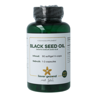 Liever Gezond Liever Gezond Olio di semi di cumino nero 90 capsule vegetariane