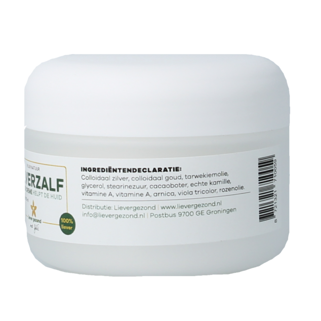 Liever Gezond Silver Ointment heals everything 100 Millilitres