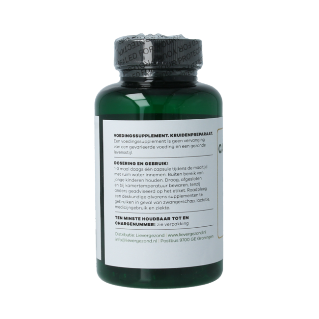 Liever Gezond Peperoncino di Cayenna Forte Sostegno Cardiaco 90 Capsule Vegetariane