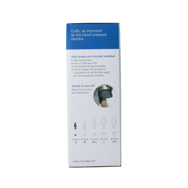 Microlife Manchet maat S 17-22 cm 1 Stuks