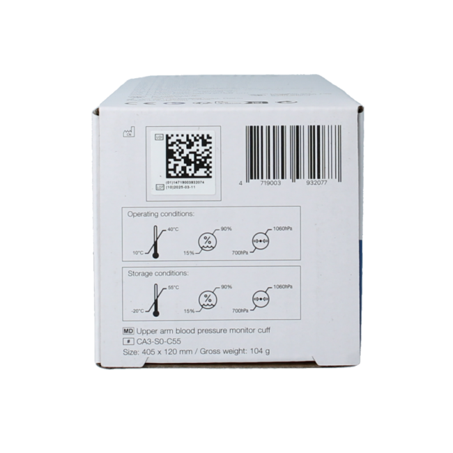 Manguito Microlife talla S 17-22 cm 1 unidad