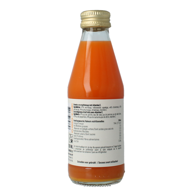 G'nger Refresh jus de légumes avec 47% de légumes 200 Millilitres