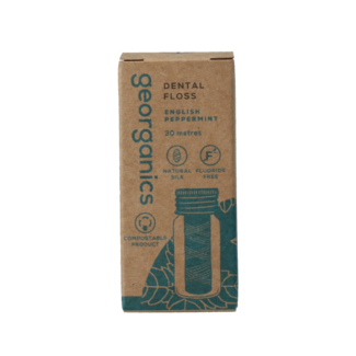 Georganics Georganics Fil dentaire menthe poivrée anglaise 30 mètres 1 pièce