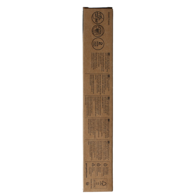 Georganics Cepillo de dientes suave de madera de haya 1 unidad