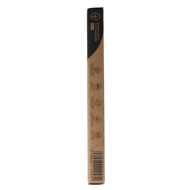 Georganics soft beechwood toothbrush 1 piece