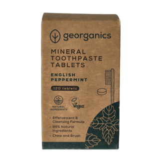 Georganics Georganics Zahnpastatabletten English Peppermint 120 Tabletten