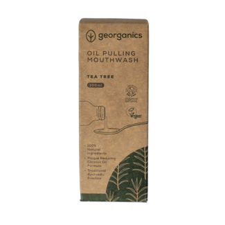 Georganics Mundspülung Ölziehen Teebaum 100 Milliliter