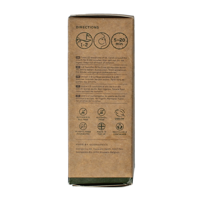 Mundspülung Ölziehen Teebaum 100 Milliliter