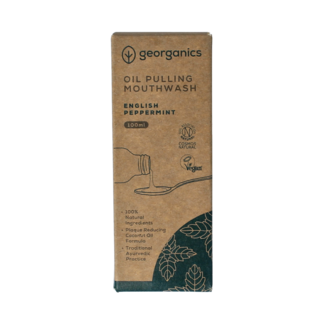 Georganics Bain de bouche oil pulling menthe poivrée anglaise 100 ml